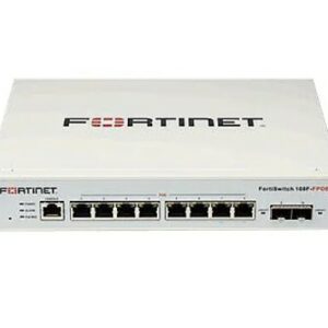 Fortinet FortiSwitch FS-108F-POE Network Switch + 3 year 24x7 FortiCare License