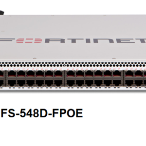 Fortinet FortiSwitch FS-548D-FPOE Network Switch Layer 2/3 48xGE RJ45 ports SFP+
