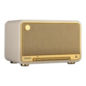 Edifier D32 60W RMS Bluetooth Tebletop Speaker White AUX 3.5mm USB-C Wi-Fi