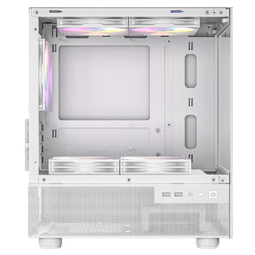 Antec CX200M RGB Elite White MID-TOWER GAMING Case CX200MRGBELITEW - Image 5