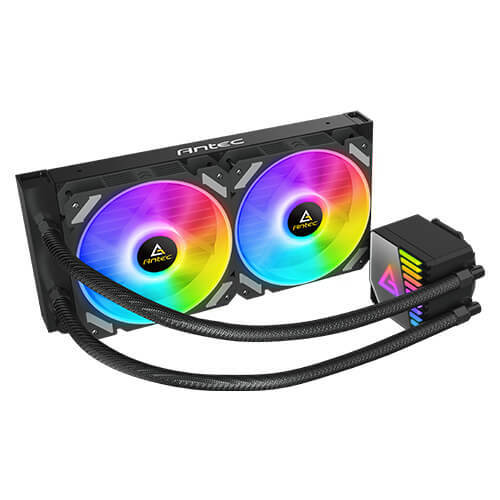 Antec Symphony 240 ARGB AIO CPU Liquid Cooler lntel LGA1200/1151/2066 AMD AM4 - Image 2