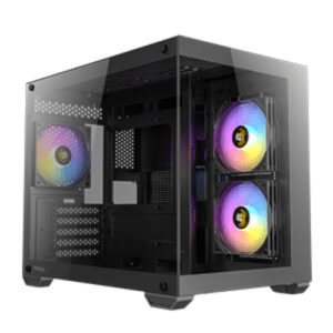 Antec CX600M RGB Micro-ATX PC Computer Case CX600MRGB