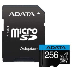 ADATA 256GB Premier Micro SDXC UHS-I Class10 AUSDX256GUICL10