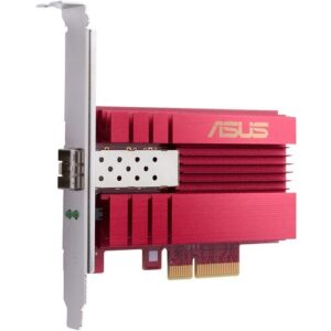 ASUS XG-C100F 10 Gb/s PCI-E Network Adapter with Fiber/DAC SFP+ Port Module