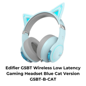 Edifier G5BT Wireless Low Latency Gaming Headset Blue Cat Version G5BT-B-CAT
