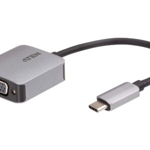 Aten UC3002A USB-C to VGA Adapter USB-C to VGA Adapter HDB-15 Female (Black)