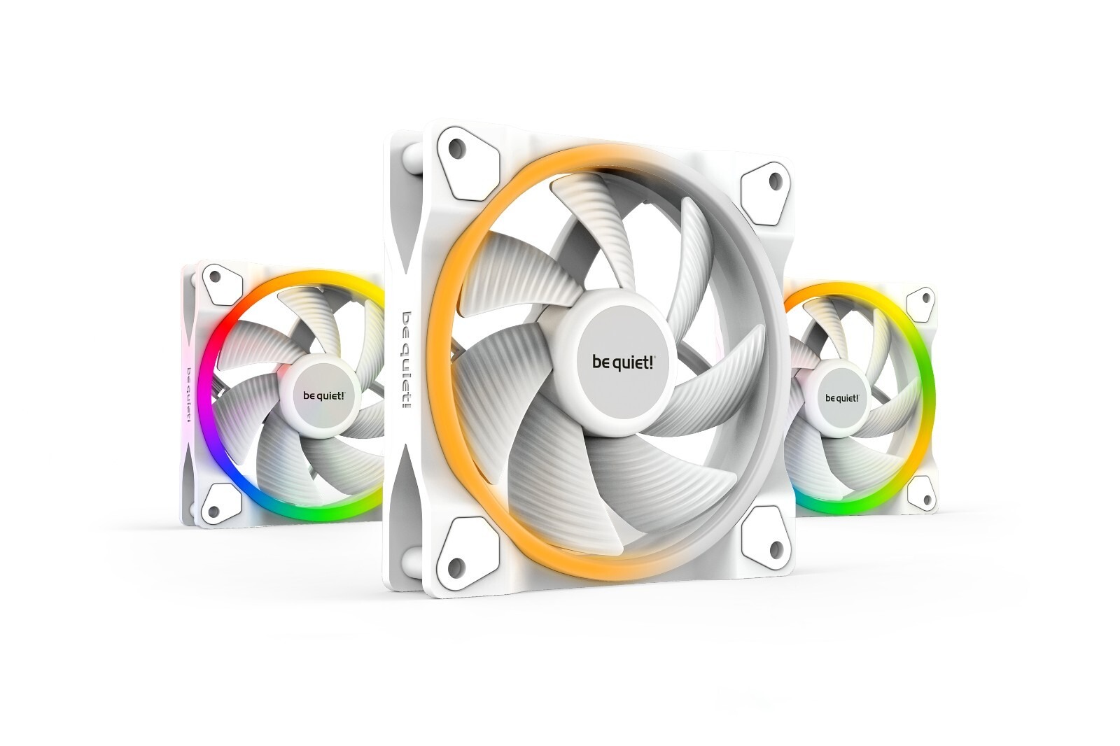be quiet! Light Wings White 120mm PWM 20.6dB(A) Triple-Pack 1700RPM BL100 3Years - Image 3