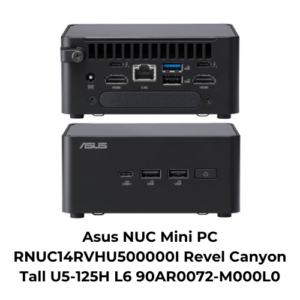Asus NUC Mini PC RNUC14RVHU500000I Revel Canyon Tall U5-125H L6 90AR0072-M000L0