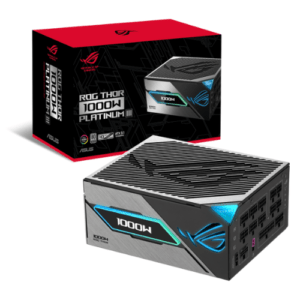 ASUS PSU ROG THOR GAMING 1000W PLATINUM 3 ATX 3.1 Power Supply 90YE00V3-B0NA00