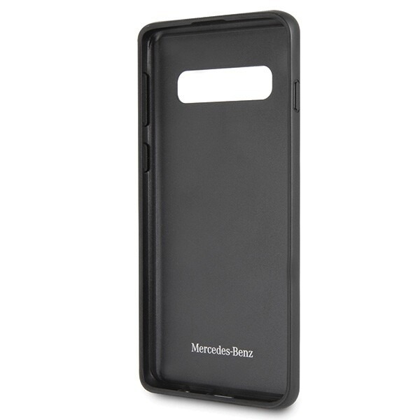 CG MOBIL Galaxy S10 Mercedes-Benz Logo DYNAMIC LINE Carbon Hard Case Black Cover - Image 4