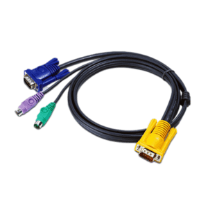 Aten 2L-5206P SPHD15 to VGA and PS/2 KVM Cable (20') 6M VGA Male SPHD-15 Male