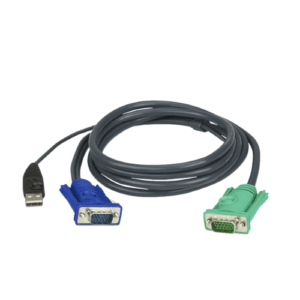 ATEN 3M USB KVM Cable with 3 in 1 SPHD 2L-5203U
