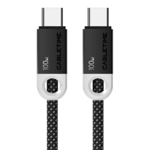 CABLETIME USB-C 100W Charging Cable 2m Black CUP1L