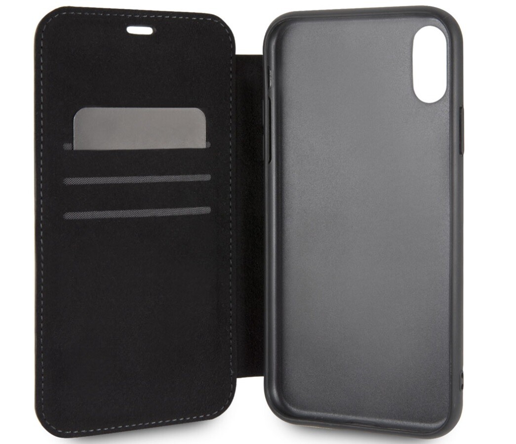 CG MOBILE IPhone XR Mercedes-Benz Genuine Leather Booktype Flip Case Cover Brown - Image 2
