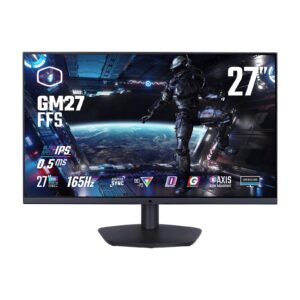 CoolerMaster 27" FHD 165Hz 0.5ms IPS Monitor 16:9 250 cd/m2 1:1000 HDMI DP