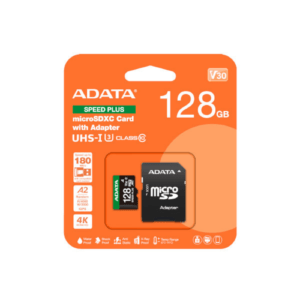 ADATA SPEED PLUS microSDXC UHS-I U3 128Gb UD128GUI3V30A2SP-RA1