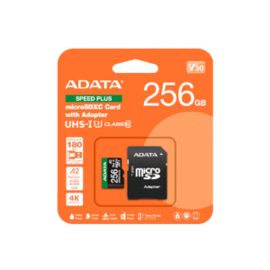 Adata Speed Plus microSDXC UHS-I U3 UD256GUI3V30A2SP-RA1