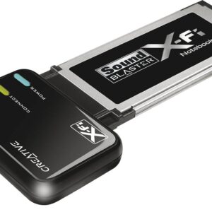 Creative Labs ExpressCard Sound Blaster X-Fi Notebook Audio System SCXFINB