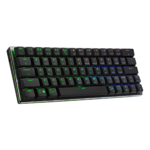 Cooler Master SK622 Black Keyboard RGB LED Low Profile Mechanical Switch RED