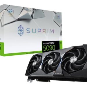 MSI GeForce RTX 5090 32G SUPRIM LIQUID SOC GDDR7 PCIe 5.0 Liquid Cooled GPU