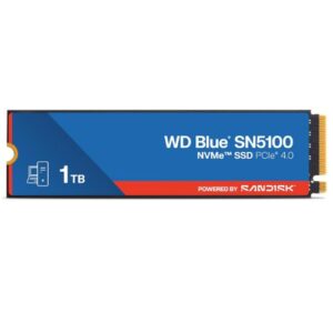 WD BLUE SN5100 1TB Gen4.0 Up to 7100MB/S Read 2280WD BLUE SN5100 1TB Gen4.0 Up to 7100MB/S Read 2280