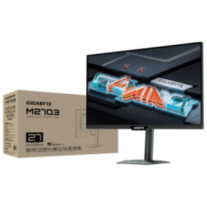 Gigabyte 27" IPS 2K QHD 320Hz 1ms Gaming Monitor 16:9 1:1000 HDMI Black M27Q3