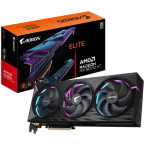 Gigabyte AORUS RX 9070 XT 16GB GDDR6 GV-R9070XTAORUS E-16GD HDMI video card