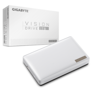 Gigabyte Vision Drive 1.0TB External Portable SSD USB 3.2 Shock Proof GP-VSD1TB