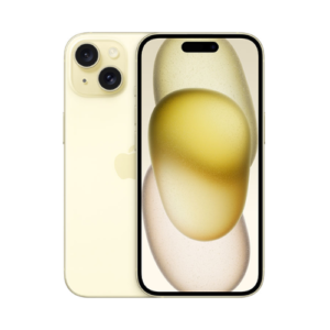 iPhone 15 128GB Apple Yellow 6.1" OLED 2556x1179 A16 Bionic iOS 17 MTP23HX/A