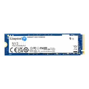 Kingston Internal Solid State Drive NV3 1TB NVME GEN 4.0 M.2 2280 6000/4000Mb/s