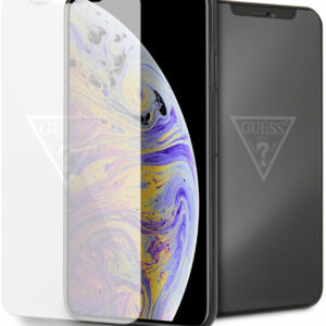 IPhone XS MAX CG Mobile GUESS TEMPERED 9H GLASS Invisible Logo Screen Protector