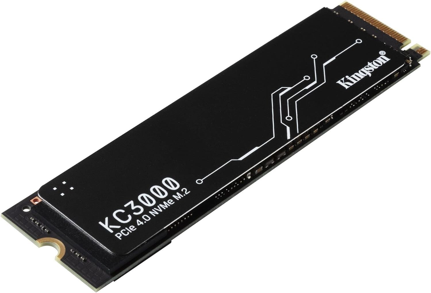 Kingston KC3000 PCIe 4.0 NVMe M.2 SSD 4096GB Black 2.5" SKC3000D/4096G - Image 2