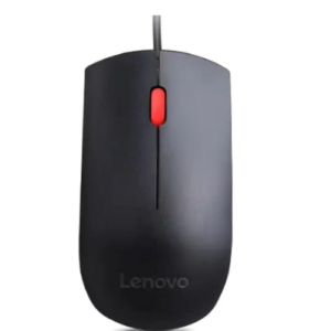 LENOVO Essential USB Mouse 1000 dpi Black Wired 3 Buttons 4Y50R20863