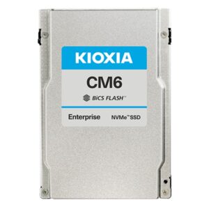 KIOXIA CM6-R 7.68TB 2.5'' U.3 PCIe4x4 NVMe SED Enterprise SSD KCM6DRUL7T68