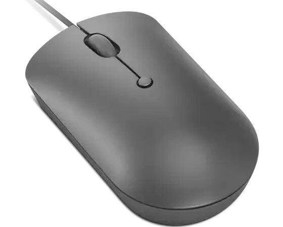Lenovo 540 USB-C Wired Compact Mouse Storm Grey GY51D20876 2400 DPI - Image 2