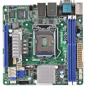 ASRock Rack E3C224D2I Mini-ITX LGA1150 Intel C224 Server Motherboard 4717677321739