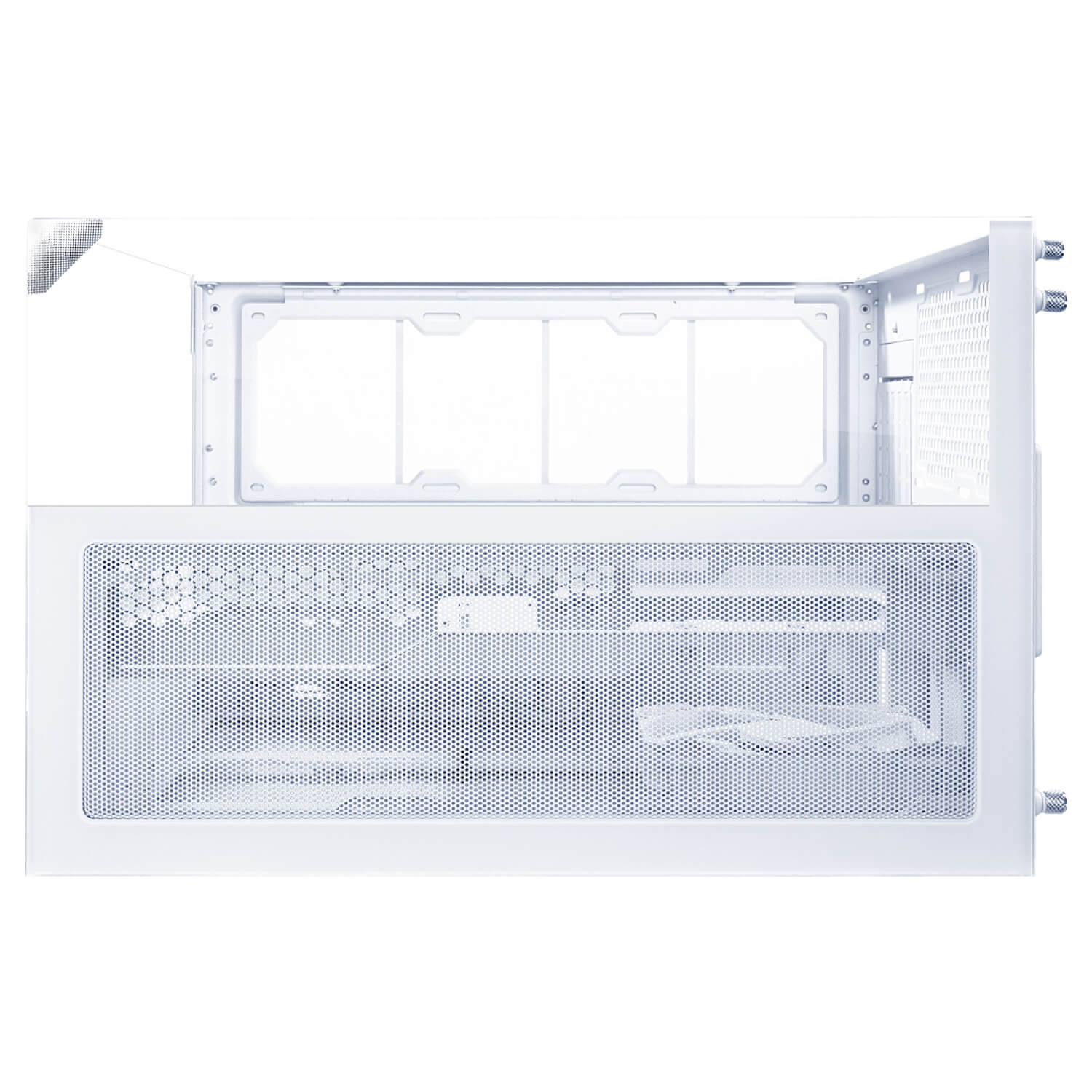 Lian Li O11 Vision-M White PC Gaming Case 3-Sided Tempered Glass 360mm AIO - Image 4