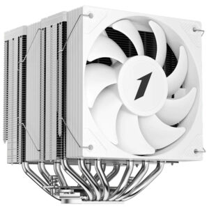 1STPLAYER Cryo PWM CPU Cooler White CY12D-WH Dual Ring RGB 120mm Cooling Fan