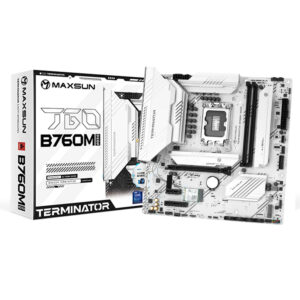 Maxsun Terminator B760M GKD5 ICE LGA1700 DDR5 Motherboard MS-TER-B760MGKD5ICE