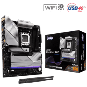 ASRock X870 LiveMixer WiFi AM5 Motherboard PCIe 5.0 DDR5 ATX 90-MXBTA0-A0UAYZ