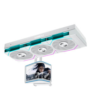Lian Li HydroShift II OLED Curved 360TL White CPU Cooler GHS2OLDC36TW