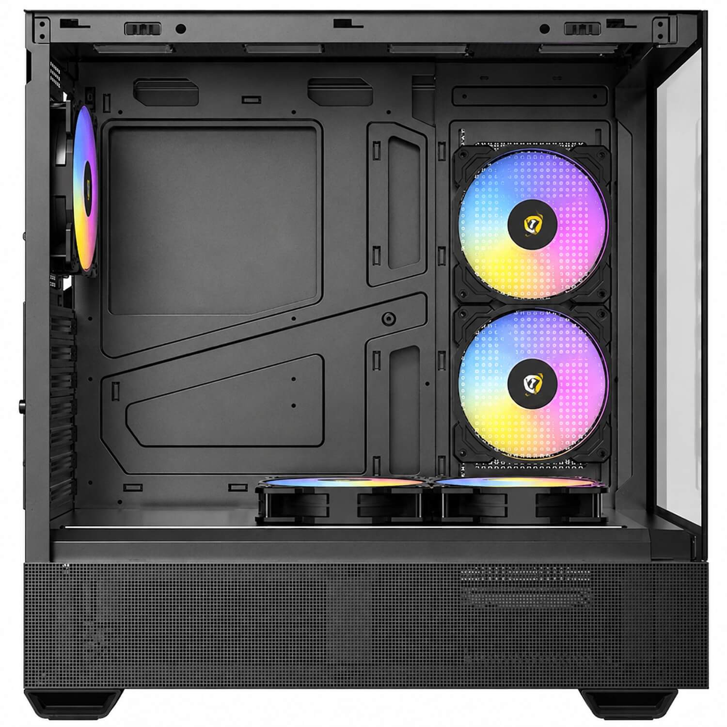Antec CX705 ARGB Black ATX Mid Tower Gaming PC Case Panoramic Glass CX705ARGB