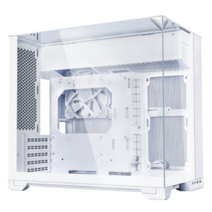 Lian Li O11 Vision-M White PC Gaming Case 3-Sided Tempered Glass 360mm AIO