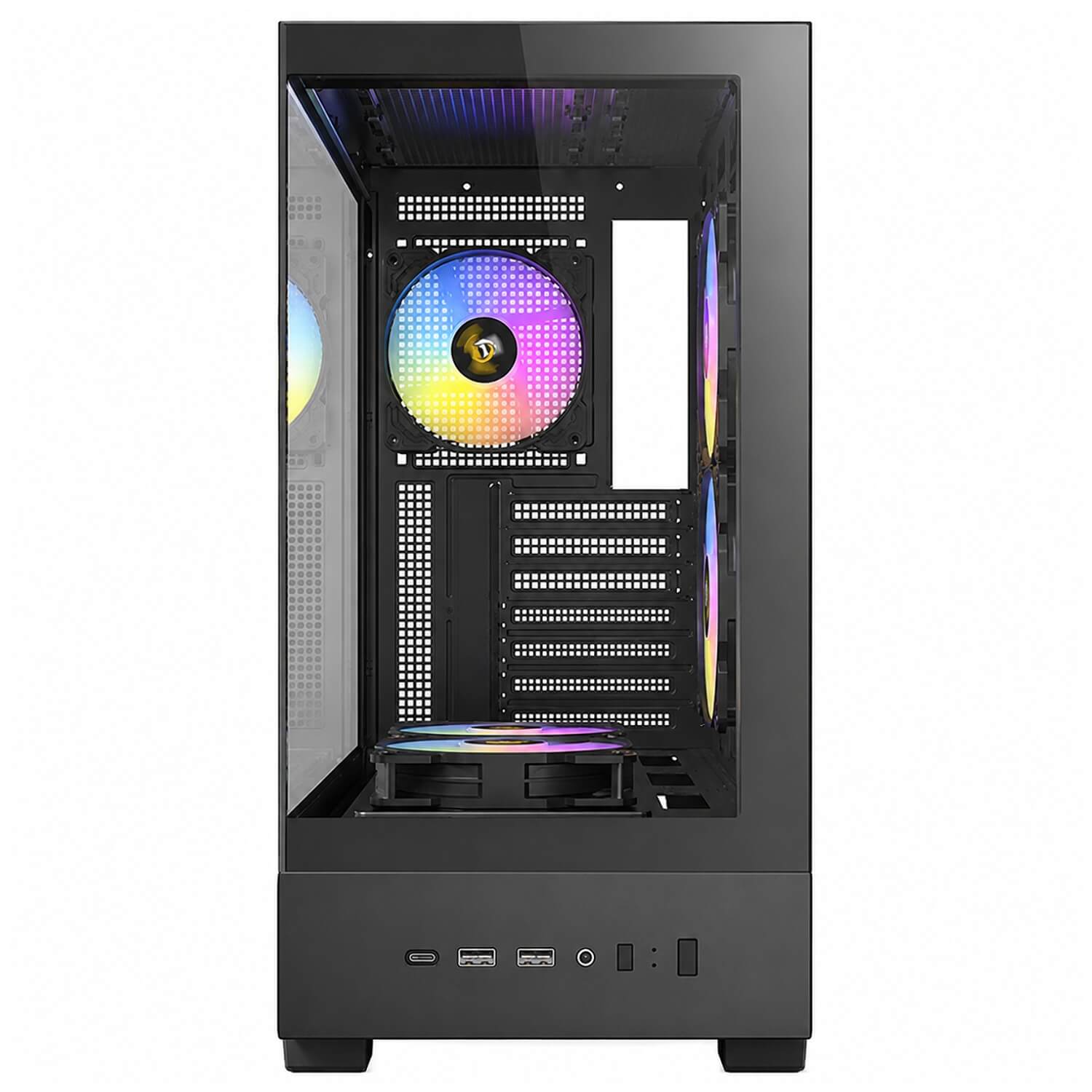 Antec CX705 ARGB Black ATX Mid Tower Gaming PC Case Panoramic Glass CX705ARGB - Image 4
