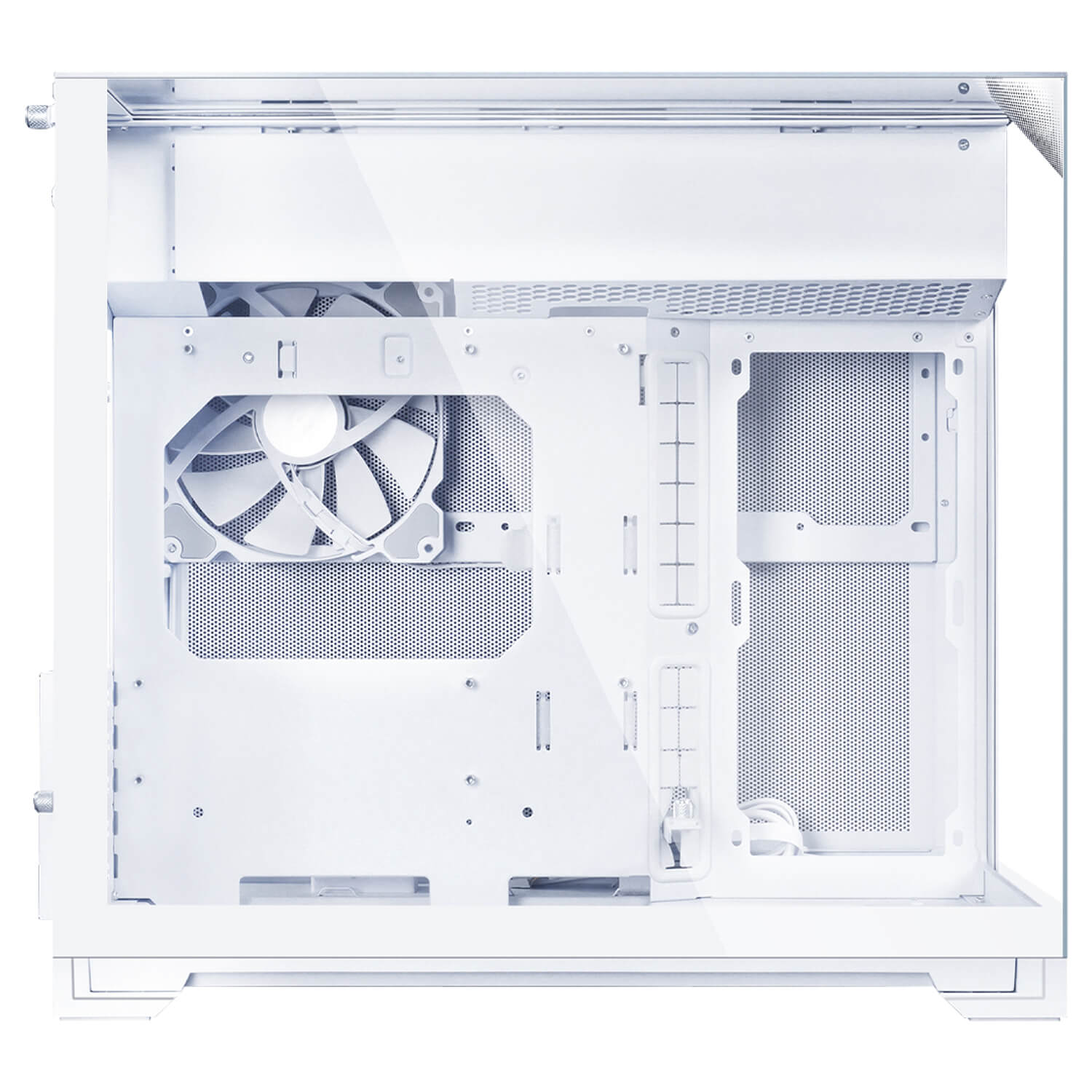 Lian Li O11 Vision-M White PC Gaming Case 3-Sided Tempered Glass 360mm AIO - Image 3