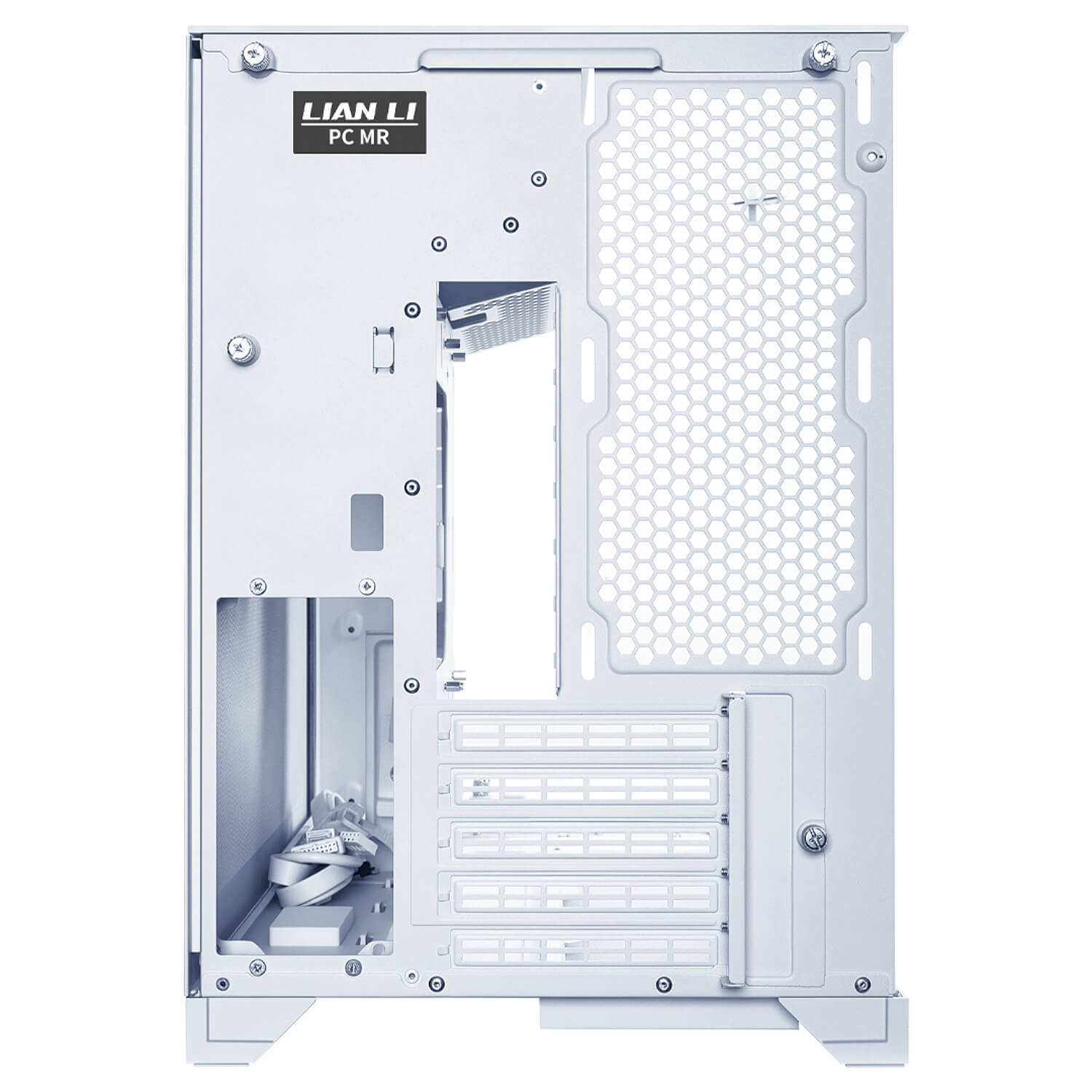 Lian Li O11 Vision-M White PC Gaming Case 3-Sided Tempered Glass 360mm AIO - Image 2