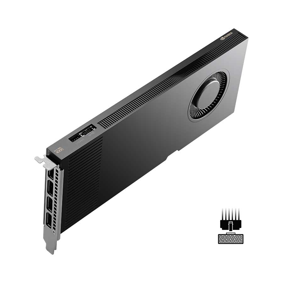 NVIDIA RTX PRO 4000 SFF Blackwell 24GB GDDR7 ECC 900-5G195-2200-000 ATX GPU