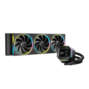 DeepCool LM360 360mm AIO Liquid CPU Cooler ARGB LCD Intel AMD R-LM360-BKDMMC-1