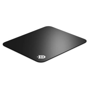 SteelSeries QcK Hard Pad Gaming Mouse Pad Black Polyethylene Glide Surface 63821