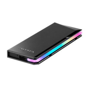 A-DATA EC700G External Storage Box SSD M.2/PCIe SATA RGB lighting USB 3.2